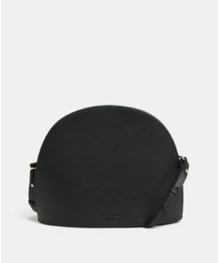 Černá kožená crossbody kabelka Vagabond Shannon