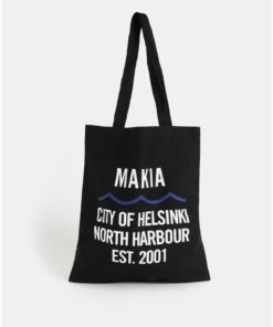 Černá plátěná taška Makia Civil