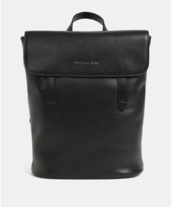 Černý kožený batoh Smith & Canova Miza