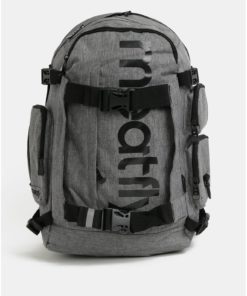 Šedý žíhaný batoh Meatfly Wanderer28 l