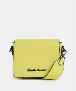 Žlutá crossbody kabelka Claudia Canova Priti