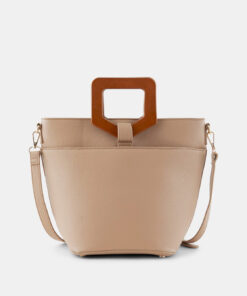 Béžová kabelka Pieces Mille