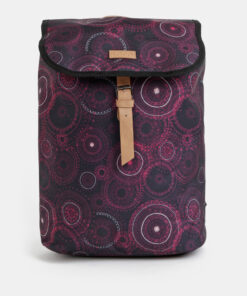 Fialový dámský vzorovaný batoh LOAP Evena 13 l