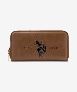Folsom Large Peněženka U.S. Polo Assn | Hnědá | Dámské | UNI