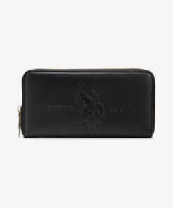 Folsom Large Peněženka U.S. Polo Assn | Černá | Dámské | UNI
