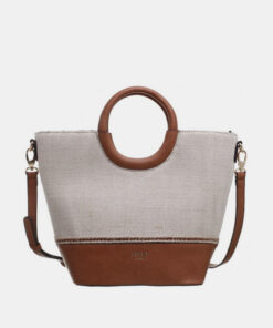 Hnědo-béžová kabelka Bessie London