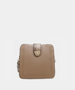 Hnědá crossbody kabelka Bessie London