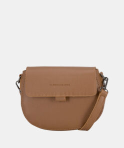 Hnědá crossbody kabelka Claudia Canova Peggy