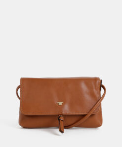 Hnědá crossbody kabelka Tom Tailor Luna