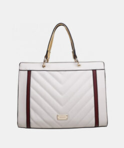 Krémová kabelka Bessie London