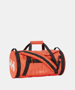 Oranžová nepromokavá cestovní taška/batoh HELLY HANSEN Duffel 50 l