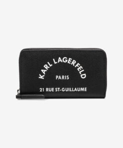 Rue St Guillaume Medium Peněženka Karl Lagerfeld | Černá | Dámské | UNI