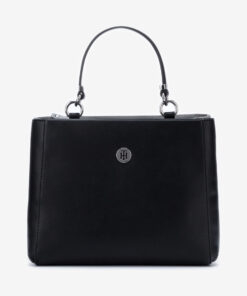 Smooth Tommy Medium Kabelka Tommy Hilfiger | Černá Šedá | Dámské | UNI