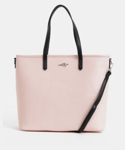 Světle růžová kabelka Meatfly