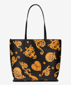 Taška Versace Jeans Couture | Černá Žlutá | Dámské | UNI