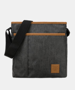 Tmavě šedá pánská crossbody taška SAM 73