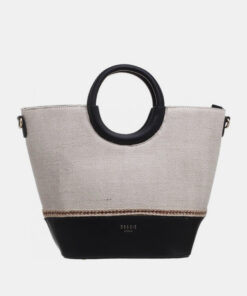 Černo-béžová kabelka Bessie London