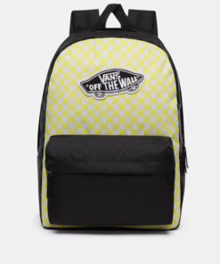Černo-žlutý vzorovaný batoh VANS 22 l