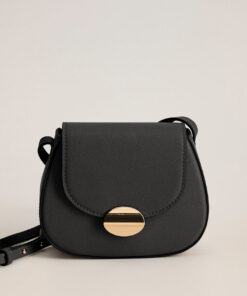 Černá crossbody kabelka Mango Duna