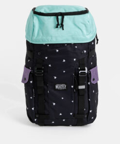 Černý vzorovaný batoh Meatfly Scintilla 2 30 l