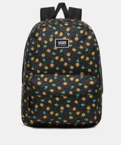 Černý vzorovaný batoh VANS 22 l