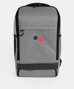 Šedý vzorovaný batoh pinqponq Cubik 19 l