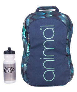 Animal BRIGHT WATERBOTTLE H65 batoh do školy - modrá