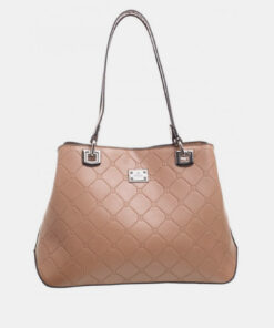 Béžová vzorovaná kabelka Bessie London