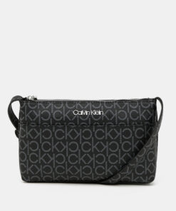 Calvin Klein černá crossbody kabelka EW Xbody Monogram