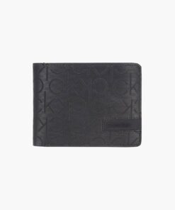 Calvin Klein černá pánská peněženka Trifold