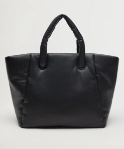 Černý shopper Mango Nordic