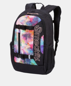 Černý vzorovaný batoh Meatfly Basejumper