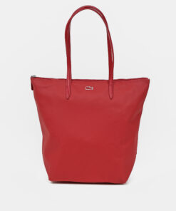 Červený shopper Lacoste