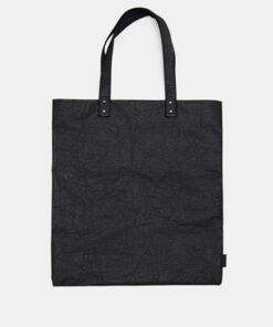 Dámská černá taška Grafit Washpaper Handbag BeWooden