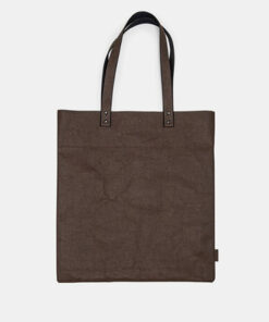 Dámská hnědá taška Brunit Washpaper Handbag BeWooden