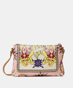 Desigual barevné kabelka Bols Pink Boho Durban