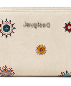 Desigual béžová malá peněženka Mone July Denim Marisa