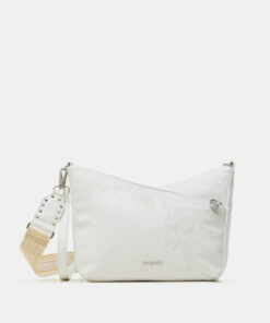 Desigual bílá crossbody kabelka Bols Luna Rock Loverty