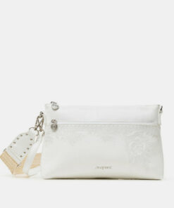 Desigual bílá crossbody kabelka Bols Lyrics Durban