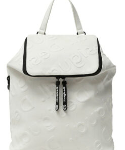 Desigual bílý batoh Back Colorama Loen