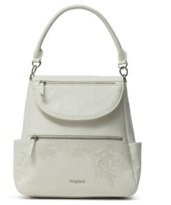 Desigual bílý batoh Back Lyrics Positano