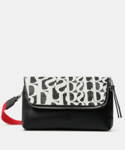 Desigual černé crossbody kabelka Bols Cristalina Venecia