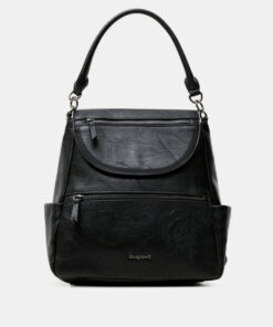 Desigual černý batoh Back Lyrics Positano