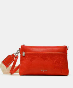Desigual červené crossbody kabelka Bols Lyrics Durban