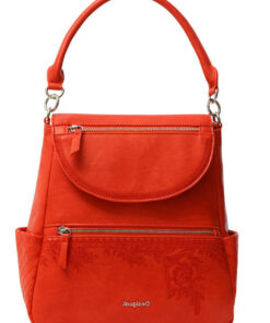 Desigual červený batoh Back Lyrics Positano