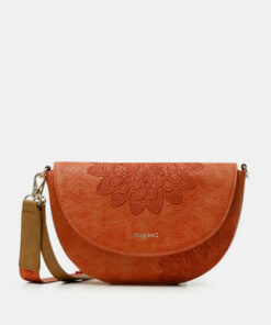 Desigual cihlová crossbody kabelka Bols Summer Aquiles Bremen