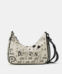 Desigual smetanová kabelka Bols Hansmade Medley