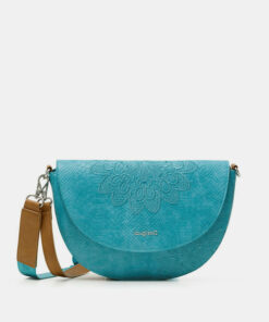 Desigual tyrkysová crossbody kabelka Bols Summer Aquiles Bremen