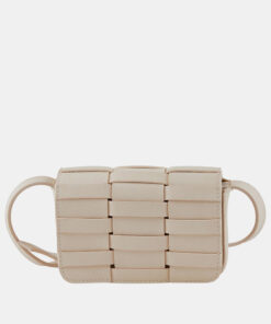 Krémová crossbody kabelka Pieces