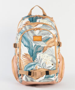 Krémovo-béžový vzorovaný batoh Rip Curl